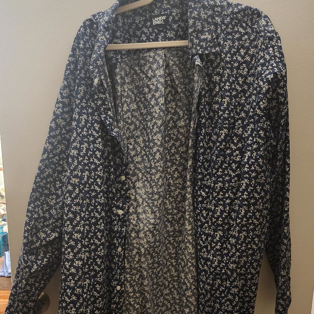 Floral Casual Button-Down Shirts for Men